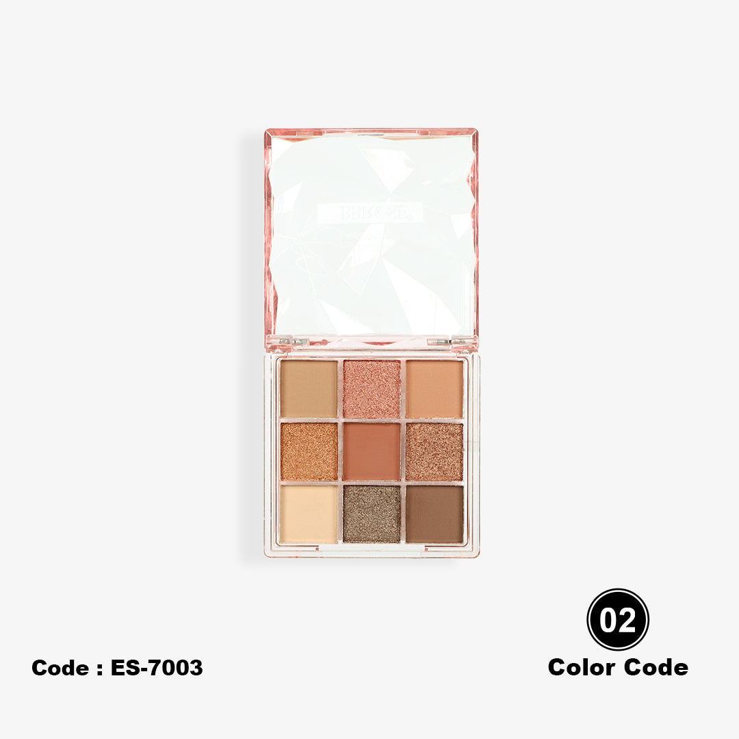 BBROSE 9-Color Eyeshadow Palette – Sparkle Crush Edition