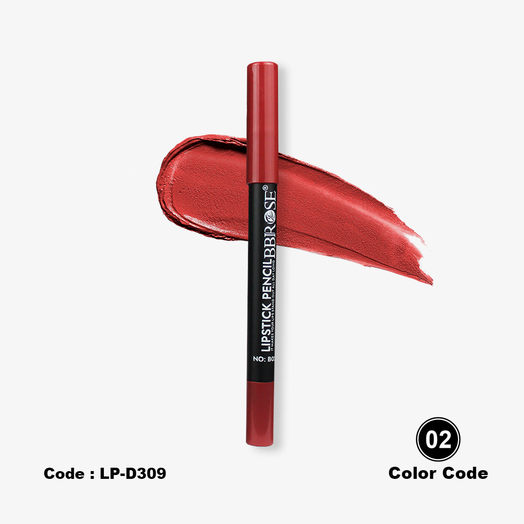 BBROSE Lipstick Pencil – Intense Color & Comfort Wear.