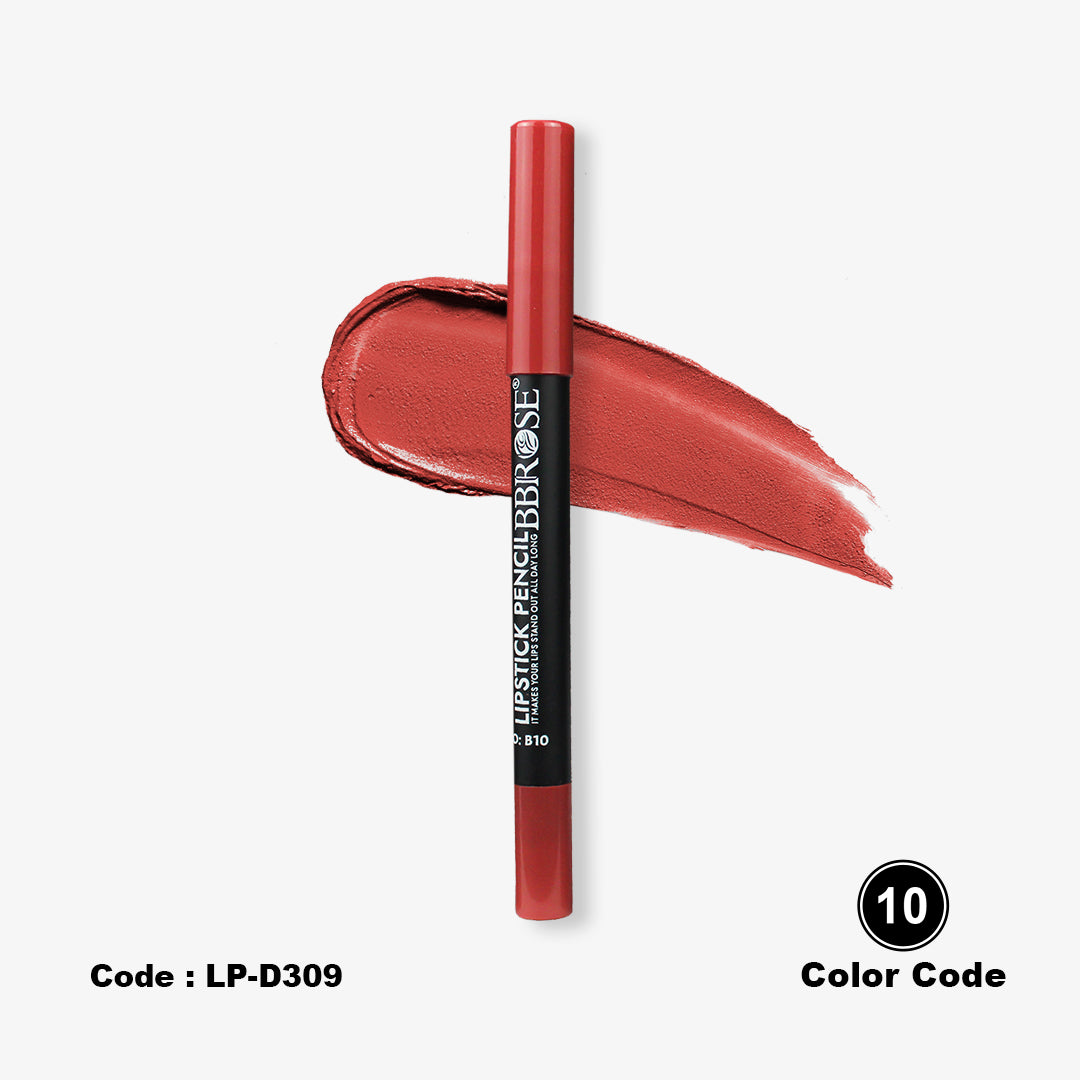 BBROSE Lipstick Pencil – Intense Color & Comfort Wear.