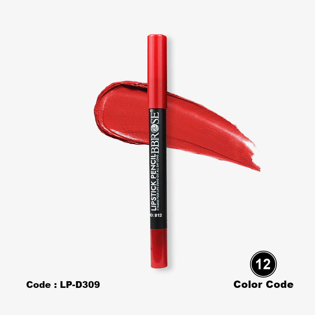 BBROSE Lipstick Pencil – Intense Color & Comfort Wear.