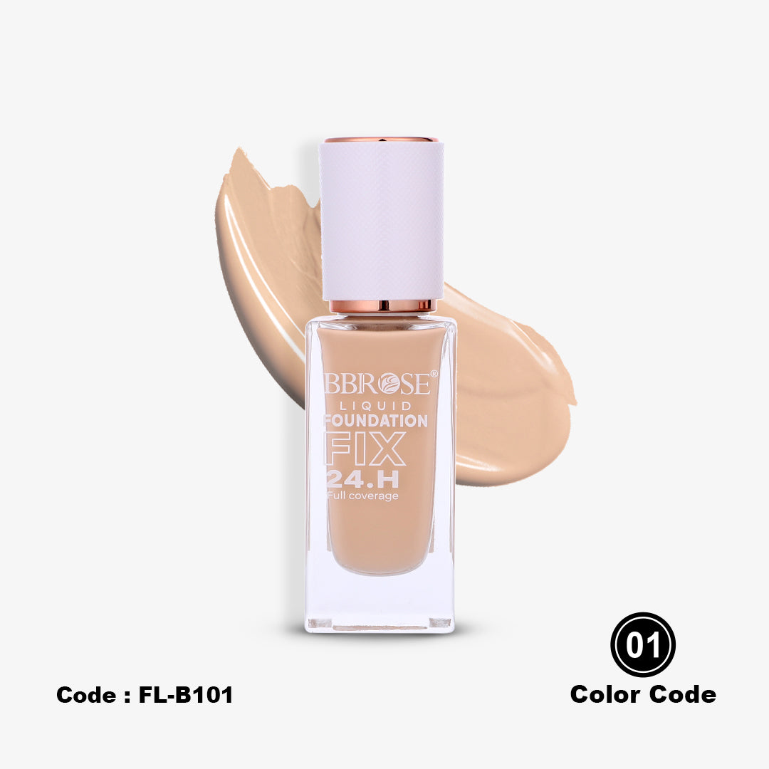BBROSE Liquid Foundation FIX 24H – Full Coverage
