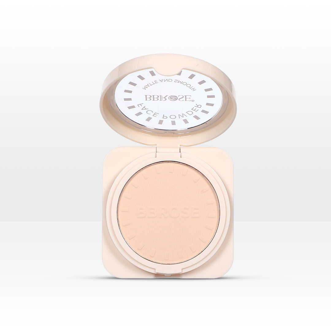 BBROSE Face Powder 3 COLORS IN 1 – Matte & Smooth Finish