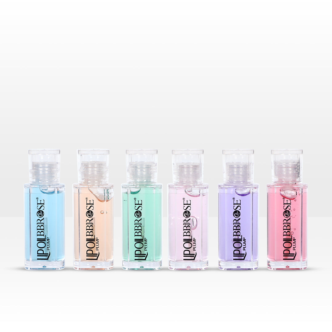 BBROSE Lip Plump Oil – Cool Blue Boost