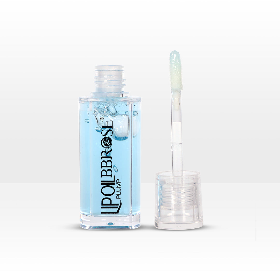 BBROSE Lip Plump Oil – Cool Blue Boost