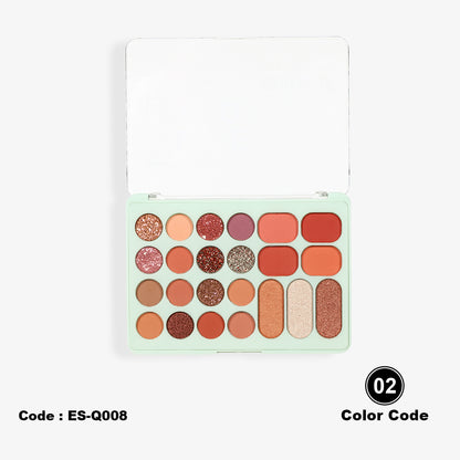 BBROSE Eyeshadow Palette – Velvet Color Edition