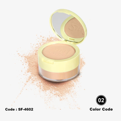 BBROSE 2-in-1 Face &amp; Loose Powder – Dual Finish Control