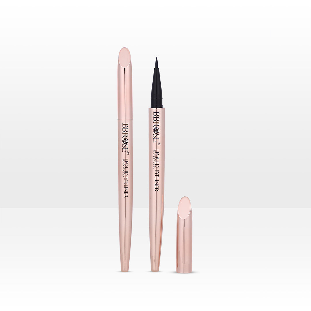 BBROSE Luxury Liquid Eyeliner – Intense Black (Gold Edition)
