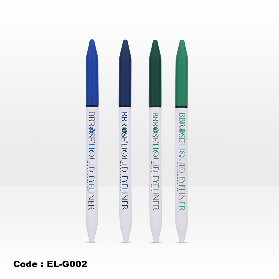 BBROSE Waterproof Liquid Eyeliner Pencil – Set of 4 Colors
