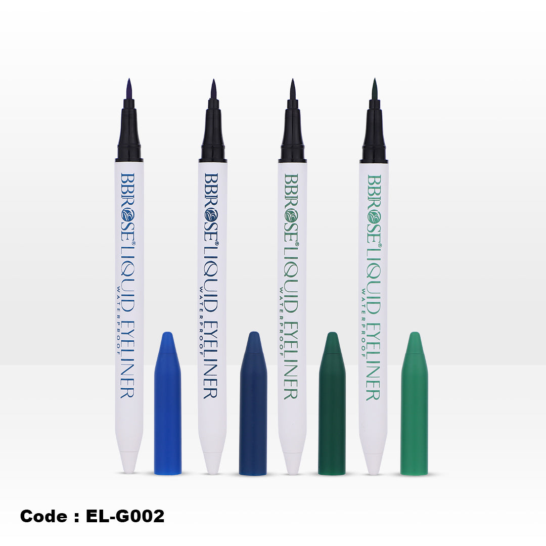 BBROSE Waterproof Liquid Eyeliner Pencil – Set of 4 Colors