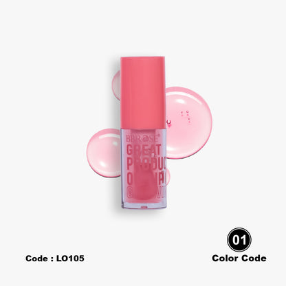 BBROSE Lip Oil Glow collection