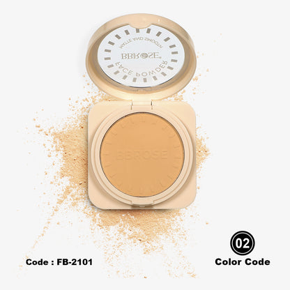 BBROSE Face Powder 3 COLORS IN 1 – Matte & Smooth Finish