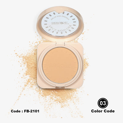 BBROSE Face Powder 3 COLORS IN 1 – Matte & Smooth Finish