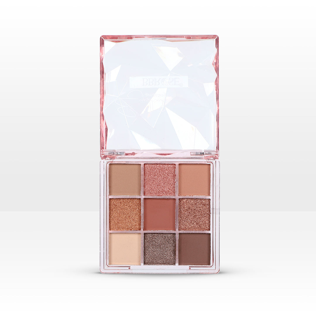 BBROSE 9-Color Eyeshadow Palette – Sparkle Crush Edition