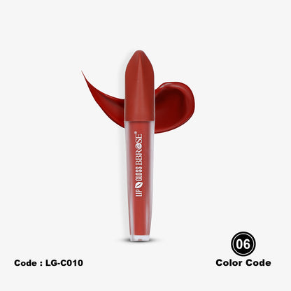 BBROSE Sleek Shine Lip Gloss – Nude Elegance, Everyday Glam