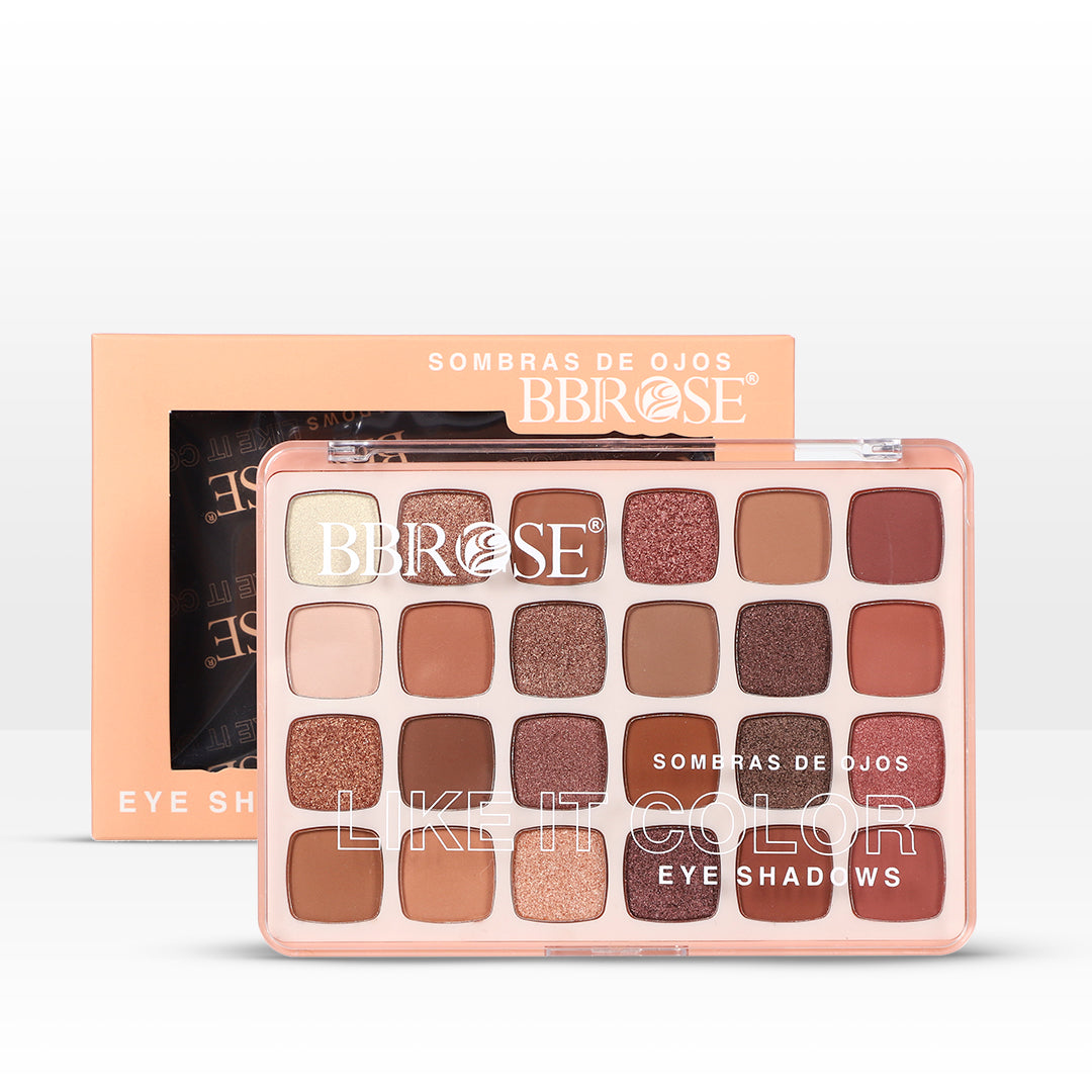BBROSE Like It Color Eyeshadow Palette – 24 Shades
