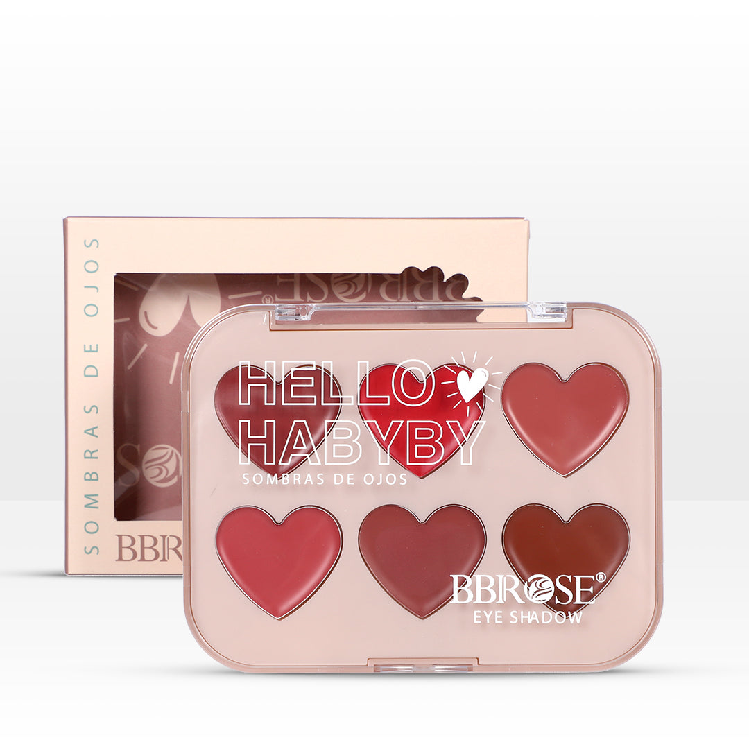 BBROSE Hello Habyby Eyeshadow Palette – Heart Collection