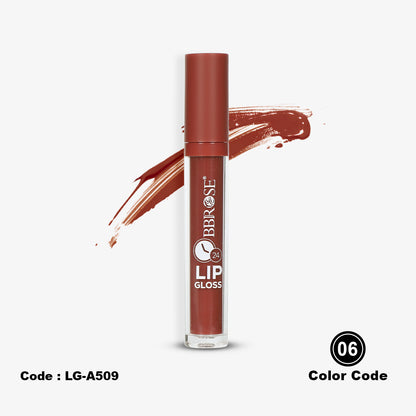 BBROSE 24H Lip Gloss – Cocoa Nude